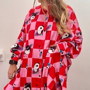 Dressed In LALA satin playsuit set